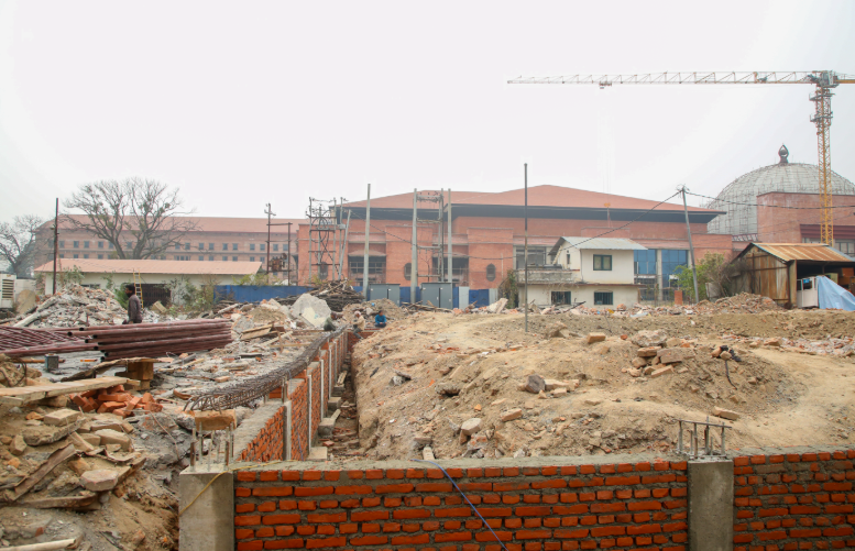 नयाँ सांसद तयार, नयाँ संसद् भवन निर्माण अझै अधुरो